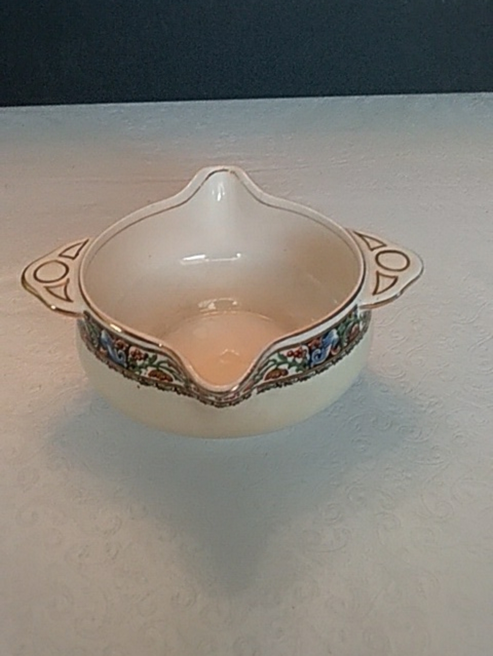 Johnson Brothers Cream Double Sided Gravy Boat